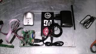 Portable Kali Hacking Station Detailed Raspberry pi