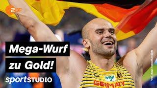 Speerwerfer Julian Weber gewinnt EM-Titel | European Championships München | sportstudio