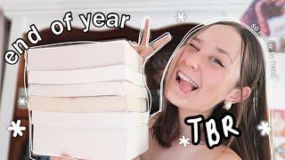 end of year TBR! 2021 books i need to read!