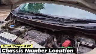 Suzuki Wagon R Chassis Number Location| VIN Number| MH55S