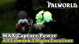 Palworld All Lifmunk Effigies Locations (MAX Capture Power)