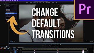 How To Change Default Transition Length In Premiere Pro For Audio & Video Fades