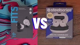 Logitech G Fits vs SteelSeries Arctis Gamebuds - no competition