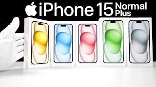 Apple iPhone 15 | 15 Plus Unboxing (All Colors) + Gaming Test