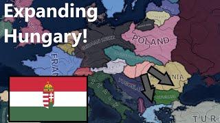 What if Hungary Became Expanisonist?! Hoi4 Timelapse