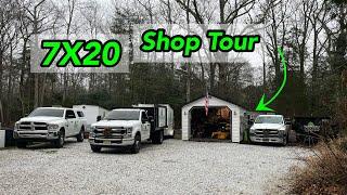 Lawn Care Shop Tour - 2024 - Very Efficient