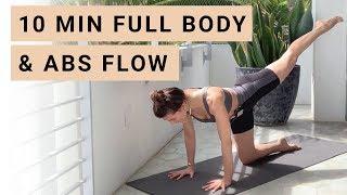 Full Body Workout & Ab Flow | Melissa Wood Health