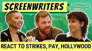 Screenwriters Roundtable: Writers' Strike, Pay in Hollywood, and More! The Break Room Episode 6