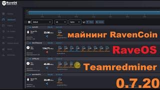 Майнинг RX470 4Gb. RaveOS. RavenCoin. Teamredminer 0.7.20: замена материнской платы.