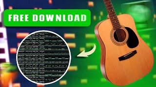  Free Guitar MIDI Pack  | Free Guitar MIDI Kit | How to make guitar melodies in fl studio