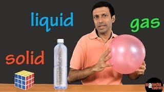 States of Matter : Solid Liquid Gas
