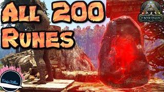 All 200 Rune locations on Fjordur Ark Survival Evolved