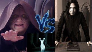 Professor Snape VS Emperor Palpatine! Unbelieviable!