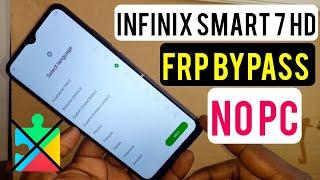 Infinix Smart 7 HD FRP BYPASS Android 12 | Infinix (X6516 & X6515) Google Account Bypass Without Pc