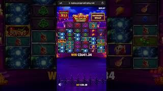 Muertos Multiplier Megaways max win (10000x) #stake #slots #maxwin #gamble #shorts