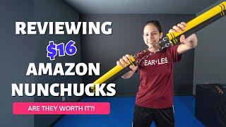 Reviewing $16 NUNCHUCKS from Amazon: Pros & Cons