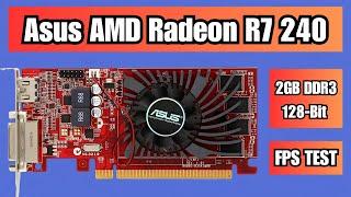 Asus AMD Radeon R7 240 2GB GDDR3 128Bit Video Card FPS Benchmarking   Test