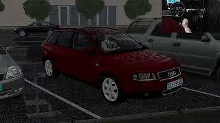 City Car Driving Audi A4 Gameplay