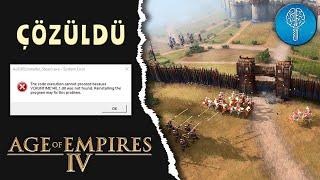 Age of Empires 4 VCRUNTIME140.dll Hatası Çözümü