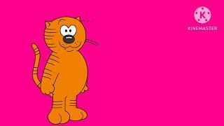 Heathcliff (DiC Character) Hiding Pink Screen (Free To Use!)