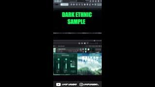 How To Make Dark Ethnic Beats Like Pyrex and Cubeatz | FL Studio Tutorial #Shorts