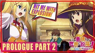 [ENG SUB] Darkness, Megumin, and Explosion | KonoSuba Dungeon RPG Game | Prologue 2