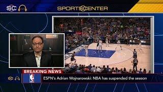 BREAKING NEWS: NBA SUSPENDS THE 2019-20 NBA Season