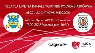 I Liga siatkówki AZS Stal Nysa - APP KRISPOL Września