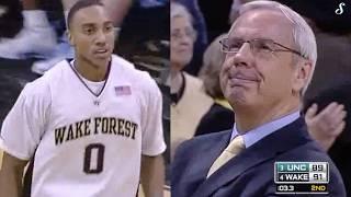 When Jeff Teague Scored A Career-High 34 PTS Against #3 UNC! | January 11, 2009