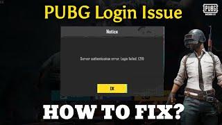 PUBG Mobile Login Issue  | How To Fix? | PUBG Mobile