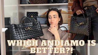 EAST WEST BOTTEGA VENETA ANDIAMO REVIEW | COMPARISON VS THE SMALL SIZE | PROS & CONS | WORTH BUYING?