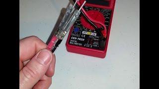 Make inexpensive multimeter test lead probes