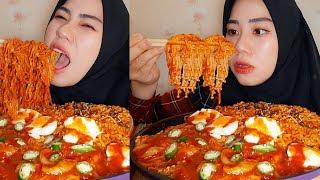 MUKBANG SAMYANG JAMUR ENOKI PEDAS