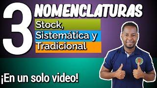 NOMENCLATURA DE ÓXIDOS:  SISTEMÁTICA, STOCK Y TRADICIONAL