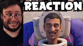 Gor's "Skibidi Toilet Drops Into Fortnite Trailer" REACTION (VERY SKIBIDI!!!)