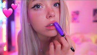 ASMR | Can I Please Draw On You?  (up close personal attention, compliments and face touch)
