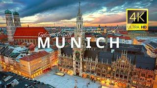 Munich, Germany  in 4K 60FPS ULTRA HD Video by Drone