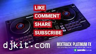 WIN a Numark Mixtrack Platinum FX controller, pair of AV32 monitors, headphones & DS20 stand!!