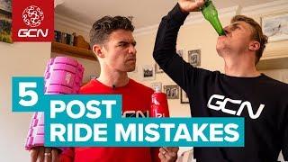 5 Post Ride Mistakes | Cycling Recovery Methods That You Should Avoid