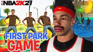 MY FIRST MyPARK GAME ON NBA 2K21 WITH COLETHEMAN - I GOT NBA 2K21 EARLY + NEW PARK