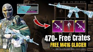  470+ FREE CLASSIC CRATE FOR "M416 - GLACIER" | GET FREE M416 GLACIER | PUBGM