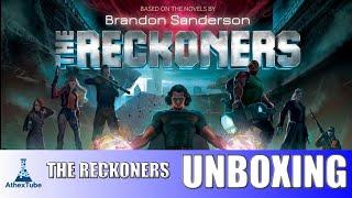 The Reckoners Board Game Unboxing - Based on the Reckoners By Brandon Sanderson in 4k