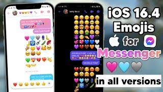 Change Messenger Emojis to iPhone Style in latest version for ANY Android