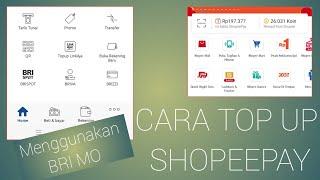 Cara Top Up Saldo ShopeePay dengan Menggunakan BRI BriMo Virtual Account (Briva)