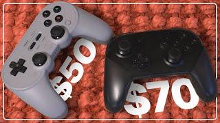 $50 8BitDo SN30 Pro 2 vs. $70 Nintendo Switch Pro (Best Game Controller Ever Created?)