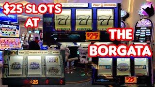 Can I Win on EVERY $25 Slot at Borgata?  2 Handpays!