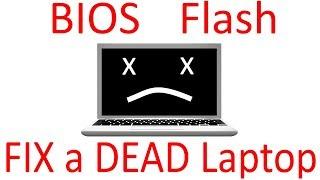 BIOS Recovery - Reviving a dead (bricked) laptop [NO DESOLDERING]