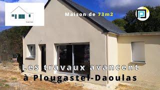 Les travaux avancent à Plougastel-Daoulas - Perco Constructions