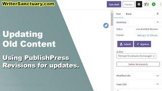 Why I Like PublishPress Revisions to Update Posts in WordPress