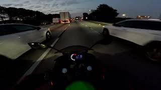 2023 Ninja 400 KRT Evening Ride in 4K/60 Hyperview